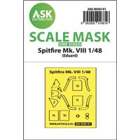 Spitfire Mk.VIII - One-sided express fit mask [Eduard] von Art Scale Kit