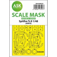 Spitfire Tr.9 - Double-sided express fit mask [Airfix] von Art Scale Kit