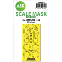 Su-17M3/M4  - One-sided express fit mask [Kitty Hawk] von Art Scale Kit