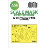 Su-35S Flanker E - One-sided painting mask [Great Wall Hobby] von Art Scale Kit