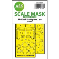 TF-104G Starfighter - Double-sided express fit mask [Kinetic] von Art Scale Kit