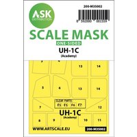 UH-1C - One-sided painting mask [Academy] von Art Scale Kit