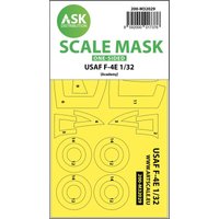 USAF F-4E Phantom Viet-Nam war - One-sided mask for Academy von Art Scale Kit