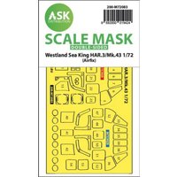 Westland Sea King HAR.3 / Mk.43  - Double-sided express fit mask [Airfix] von Art Scale Kit