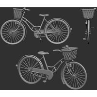 Women´s Bicycle classic - 3D print Women´s Bicycle classic - 3D print von Art Scale Kit