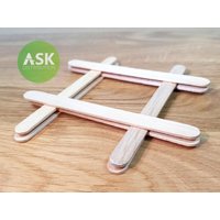 Wooden Stick 114 x 10 mm (8 pcs) von Art Scale Kit