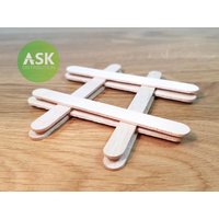 Wooden Stick 92 x 9 mm (8 pcs) von Art Scale Kit