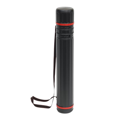 PRAKTISCHER ZEICHENROLLEN KÖCHER | ausziehbar 60-110 cm, schwarz | Transportrolle, Rollenhalter PRAKTISCHER ZEICHENROLLEN KÖCHER | ausziehbar 60-110 cm, schwarz | Transportrolle, Rollenhalter von Art-Star