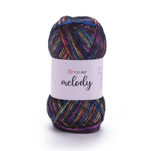 220 Meter Packung mit 2 Art of Yarn Häkeln, Stricken, metallischer Glanz, weiches Kammgarn, 3 Baby-Plüsch, Acryl, 9 % Wolle, 21 % Acryl, 70 % Polyamid, 2 x 100 g, 2 x 220 m, 301 von Art of Yarn