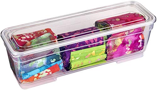 ArtBin 6971AG XL Mülleimer mit Deckel, 4 Stück, extra lang, für Kunst und Handwerk, transparent, Kunststoff, farblos, 4 Pack Bins, 4 ArtBin 6971AG XL Mülleimer mit Deckel, 4 Stück, extra lang, für Kunst und Handwerk, transparent, Kunststoff, farblos, 4 Pack Bins, 4 von ArtBin