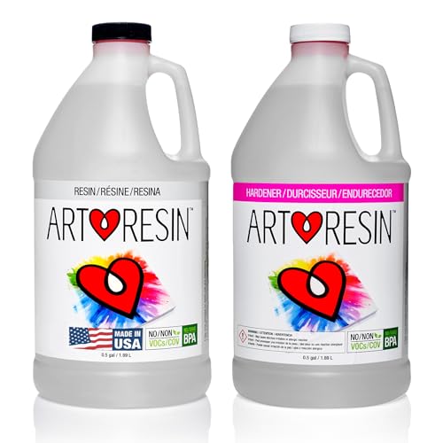 ArtResin - Epoxidharz - Klar - Ungiftig - 3,78 L von ArtResin