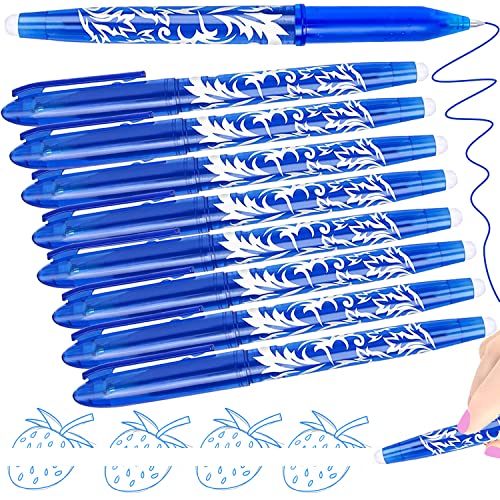 8 Radierstift - Radierbarer Kugelschreiber Tintenroller Radierbar, 0.5mm Radierbarer Tintenroller Kugelschreiber Radierbar, Gelschreiber Radierbare Stifte zum wegradieren, Stift Radierbar Erasable Pen von Artbiu