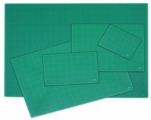 Artcare Künstlermappe (20031091 60 x 3 x 45 cm A2 Synthetik Material Schneidematte, grün von Artcare
