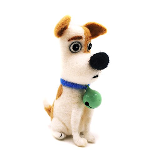 Hund Filzset Filzwolle für Anfänger Video Anweisung - Filznadeln, Schaumstoffmatte, Fingerhandschuh Hund Filzset Filzwolle für Anfänger Video Anweisung - Filznadeln, Schaumstoffmatte, Fingerhandschuh von Feltsky