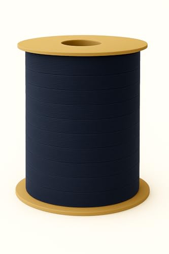 Borte, Uni-Farbige Bänder aus Polyester-Baumwollmischung für Nähen, Schneiderei, Einfassungen – 13 mm, 2 Längen, Steel Blue, Made in Italy (Steel Blue, 20 m) von Artefizio