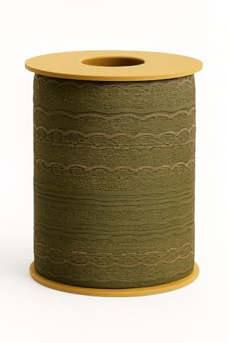 Borte, dekorative Bänder zum Nähen, Schneidern, Basteln, Verpacken und Dekorieren – erhältlich in 2 Längen, verschiedenen Farben und Materialien, Made in Italy (Moss Purple, 10 m) von Artefizio