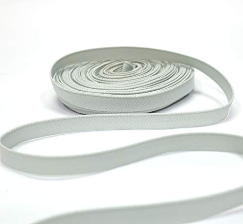 Kick-Tape, 100 % Baumwoll-Polyester-Klebeband, 27 Farben zur Auswahl, Breite: 15 mm, 5 Längengrößen, hergestellt in Italien (White Ice, 40 m) von Artefizio