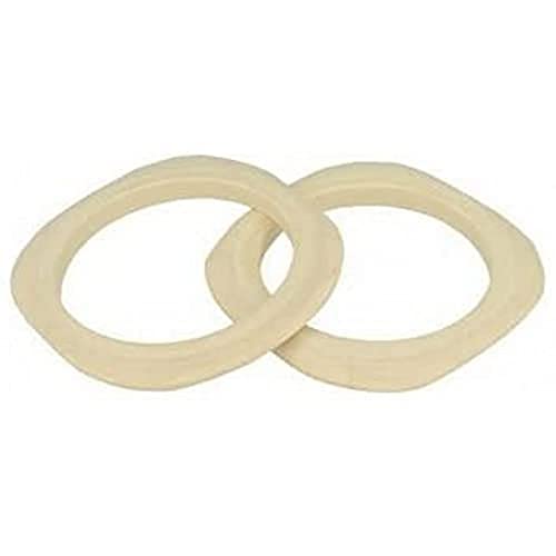 Artemio 2 Armbänder aus Holz, quadratisch, 3 mm von Artemio