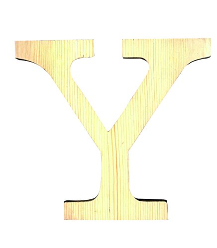 Artemio 11,5 cm Holz Buchstabe Y in Großbuchstaben, beige von Artemio