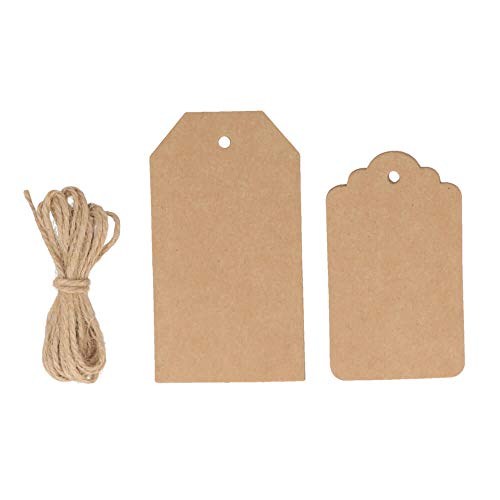 Artemio 12 Kraft Etiketten Classic, braun Artemio 12 Kraft Etiketten Classic, braun von Artemio