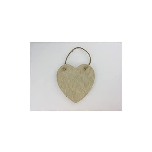Artemio 14 x 13,5 cm Holzbrett Aufhängen Herz, beige Artemio 14 x 13,5 cm Holzbrett Aufhängen Herz, beige von Artemio