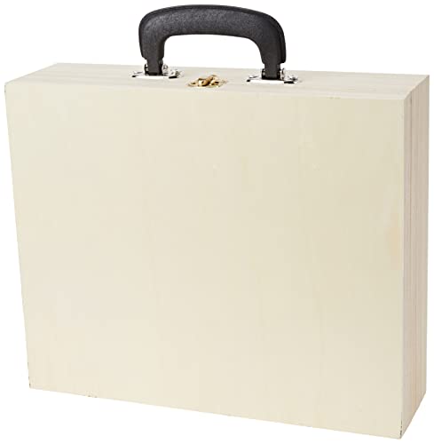 Artemio 14002277 Koffer zum Dekorieren Holz 33 x 27 x 9 cm, Wood Artemio 14002277 Koffer zum Dekorieren Holz 33 x 27 x 9 cm, Wood von Artemio