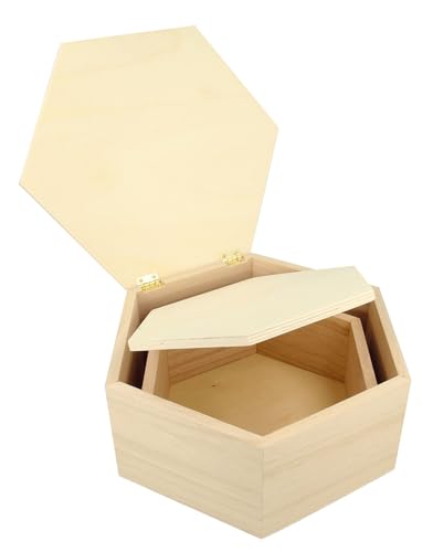 Artemio 14002311 Aufbewahrungsbox, Holz, Beige, 22 x 9 x 19 cm von Artemio