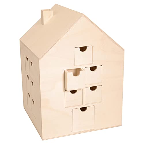 Artemio 14003547 Adventskalender Haus zum Dekorieren Artemio 14003547 Adventskalender Haus zum Dekorieren von Artemio