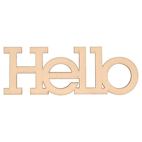 Artemio 14003609 Wort aus Holz, Hello Artemio 14003609 Wort aus Holz, Hello von Artemio
