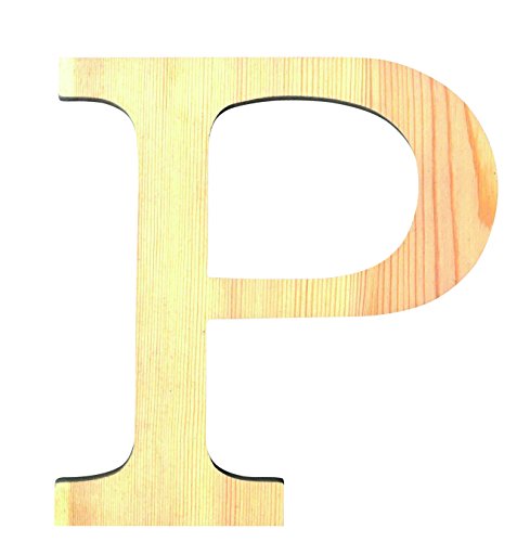 Artemio 19 cm Holz Buchstabe P in Großbuchstaben, beige Artemio 19 cm Holz Buchstabe P in Großbuchstaben, beige von Artemio