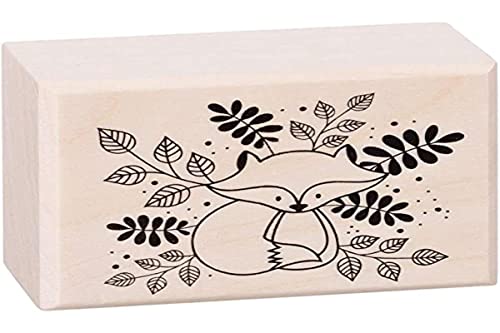 Artemio ARTHD859 Fuchs aus Holz, Schwarz, 3,47 x 2,5 x 4,7 cm von Artemio
