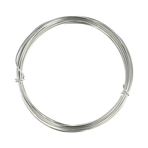 Artemio Aluminium-Strickdraht, 1,5 mm x 5 m, Silber, 1.5 mm von Artemio