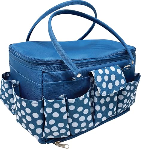 Artemio Aufbewahrungstasche mit Griffen, 29 x 20 x 19 cm, Blau von Artemio