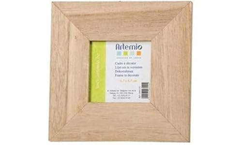 Artemio Bilderrahmen, Holz, beige, 14,5 x 1 x 14,5 cm Artemio Bilderrahmen, Holz, beige, 14,5 x 1 x 14,5 cm von Artemio