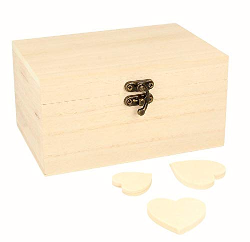 Artemio Box mit 53 Herzen, 15 x 10 x 8 cm von Artemio