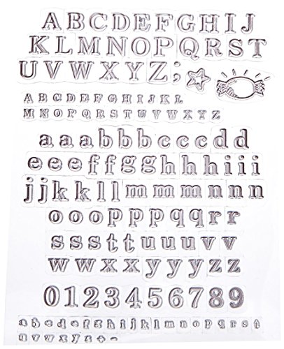 Artemio Clear Stempel Alphabet IV, Transparent Artemio Clear Stempel Alphabet IV, Transparent von Artemio