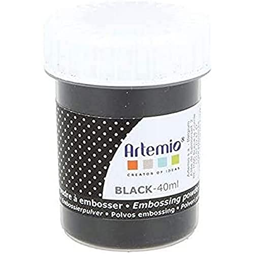 Artemio Embossing Powder 40ml - Schwarz von Artemio