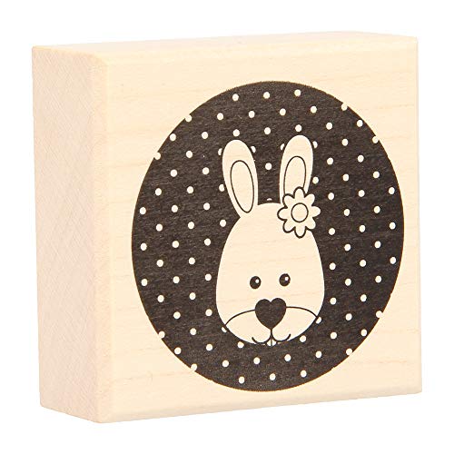 Artemio Hase Stempel, Holz, schwarz, 5 x 2,5 x 5 cm Artemio Hase Stempel, Holz, schwarz, 5 x 2,5 x 5 cm von Artemio
