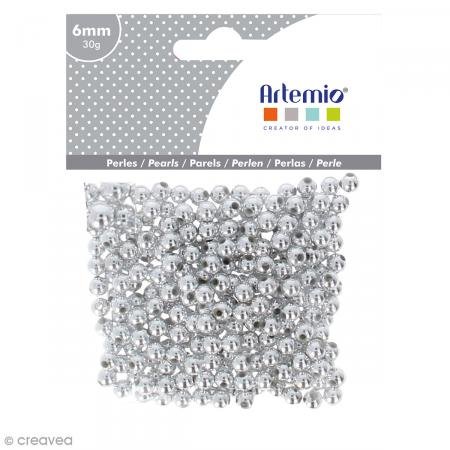 Artémio Perle Silber 6 mm – Artémio 30 g von Artemio