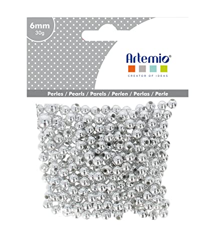 Artémio Perle Silber 6 mm – Artémio 30 g von Artemio