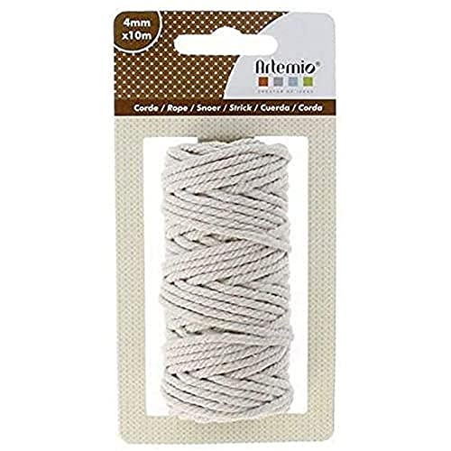 Artemio Seil Natürliche, Textil, Beige, 7 x 4 x 13,5 cm Artemio Seil Natürliche, Textil, Beige, 7 x 4 x 13,5 cm von Artemio