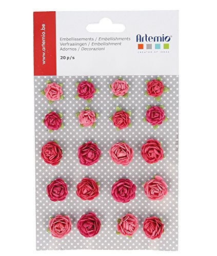 Artemio Set 20 Mini, Papier, Rosa, 11,5 x 0,5 x 19 cm Artemio Set 20 Mini, Papier, Rosa, 11,5 x 0,5 x 19 cm von Artemio
