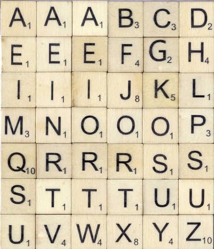 Artemio Set 42 Alphabet Scrabble, Holz, Beige, 12,5 x 1 x 18,5 cm Artemio Set 42 Alphabet Scrabble, Holz, Beige, 12,5 x 1 x 18,5 cm von Artemio