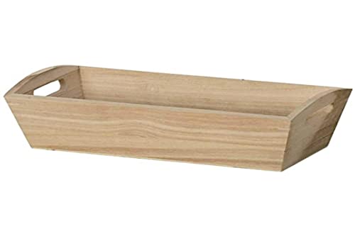 Artemio VIBAR Korb aus Holz, rechteckig, Beige, 28 x 9 x 14 cm Artemio VIBAR Korb aus Holz, rechteckig, Beige, 28 x 9 x 14 cm von Artemio