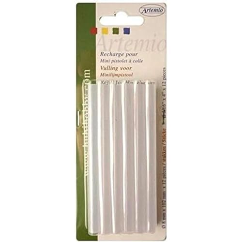 Artemio VIMGGR Nachfüllpack für Heißklebepistole, 12 Stifte, transparent, 7,5 x 1 x 17,5 cm Artemio VIMGGR Nachfüllpack für Heißklebepistole, 12 Stifte, transparent, 7,5 x 1 x 17,5 cm von Artemio