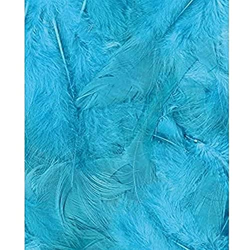 Artémio Federn-türkis 3 g-Ébouriffées-Lg 8 bis 12 cm-Dekovögel Artémio Federn-türkis 3 g-Ébouriffées-Lg 8 bis 12 cm-Dekovögel von Artémio