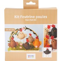 Filz-Set "Hühner" von Artemio