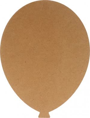 Luftballon, MDF, 25 x 19 cm Luftballon, MDF, 25 x 19 cm von Artemio