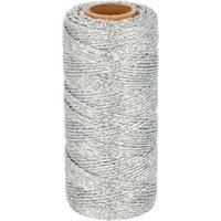 Metallic-Kordel - Silber von Artemio