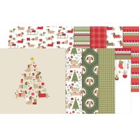Papier-Set "Woofy Christmas" Papier-Set "Woofy Christmas" von Artemio